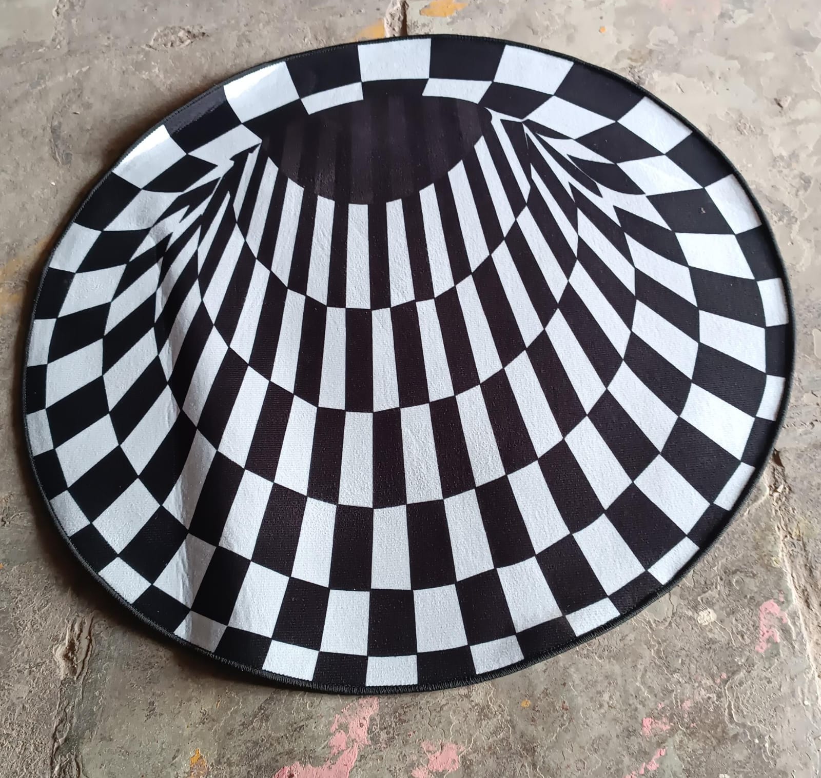 3D Space Round Carpet, Floor Mat Non-Woven Doormat (1 Pc / 78 Cm) 3D Space Round Carpet, Floor Mat Non-Woven Doormat (1 Pc / 78 Cm)
